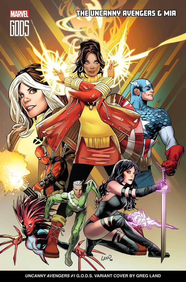 UNCANNY AVENGERS VOL 4 (2023) #1 GREG LAND GODS VAR