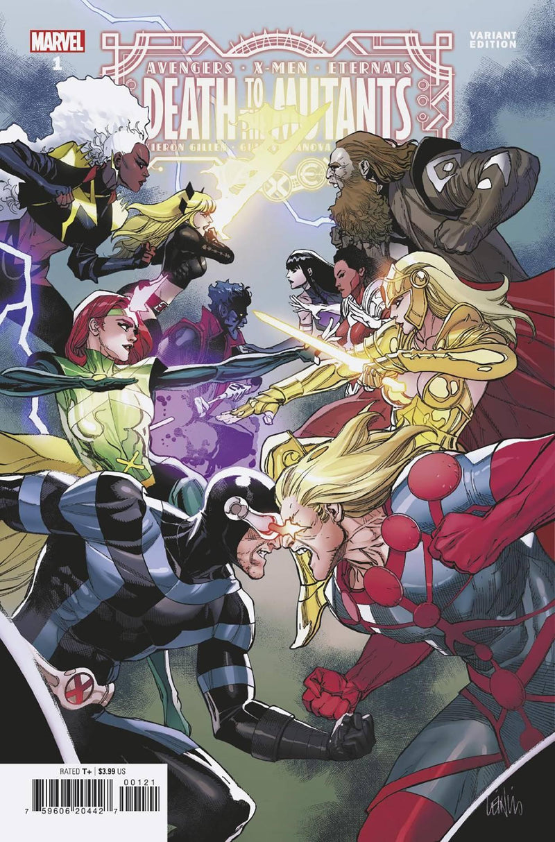 AXE DEATH TO MUTANTS #1 LEINIL YU VAR