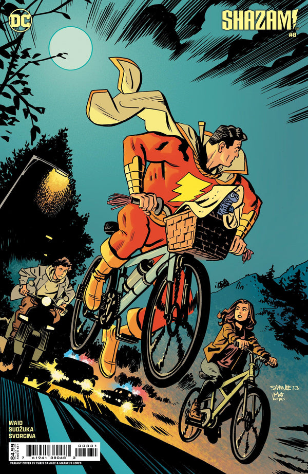 SHAZAM (2023) #8 CVR C CHRIS SAMNEE CARD STOCK VAR