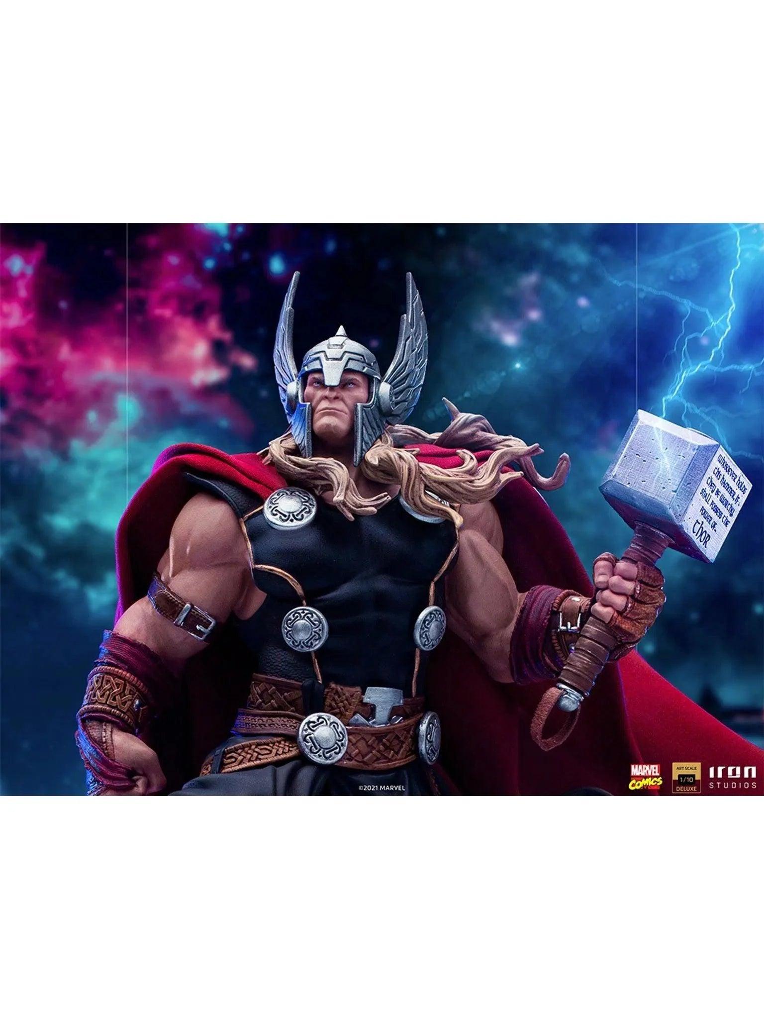 MARVEL COMICS THOR UNLEASHED DLX ART SCALE 1/10 STATUE - Kings Comics