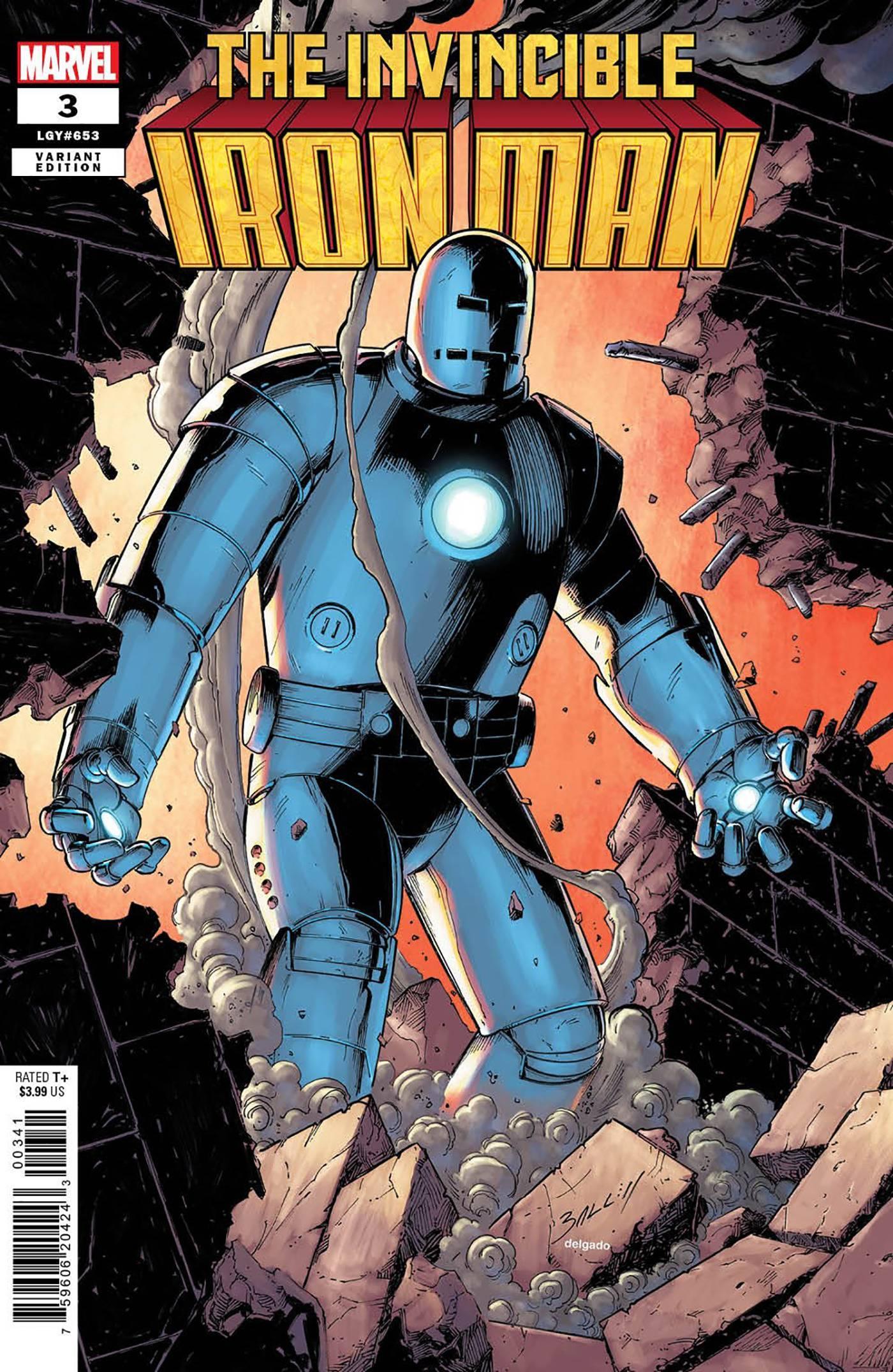 INVINCIBLE IRON MAN VOL 4 (2022) #3 25 COPY INCV BAGLEY VAR - Kings Comics