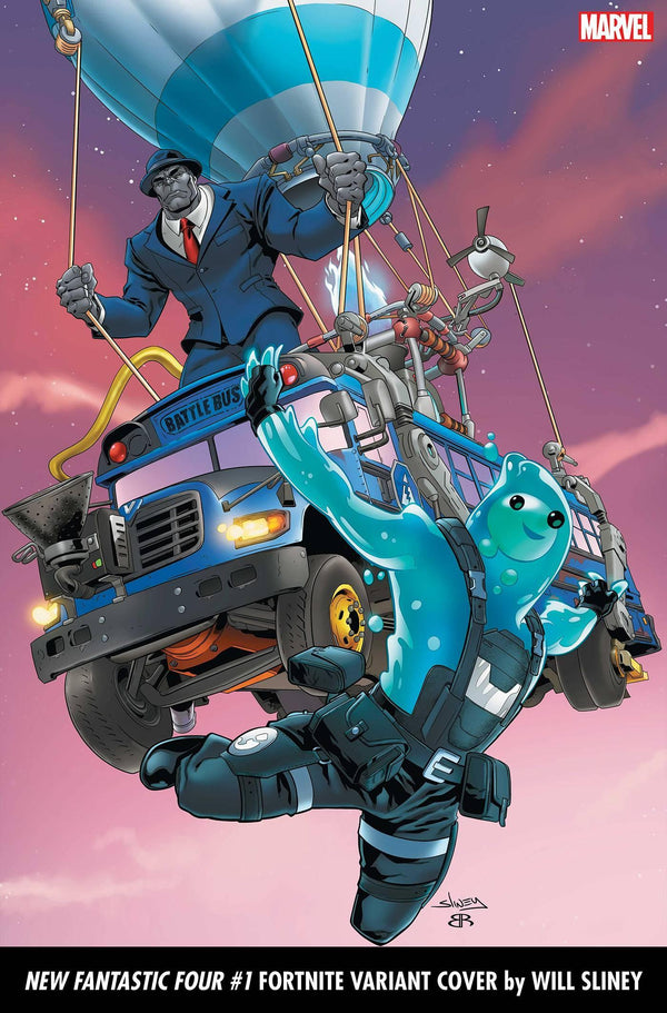 NEW FANTASTIC FOUR #1 SLINEY FORTNITE VAR