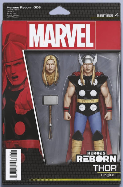 HEROES REBORN #6 CHRISTOPHER ACTION FIGURE VAR