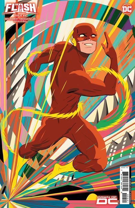 FLASH (2023) #4 CVR E INC 1:25 JAVIER RODRIGUEZ CARD STOCK VAR