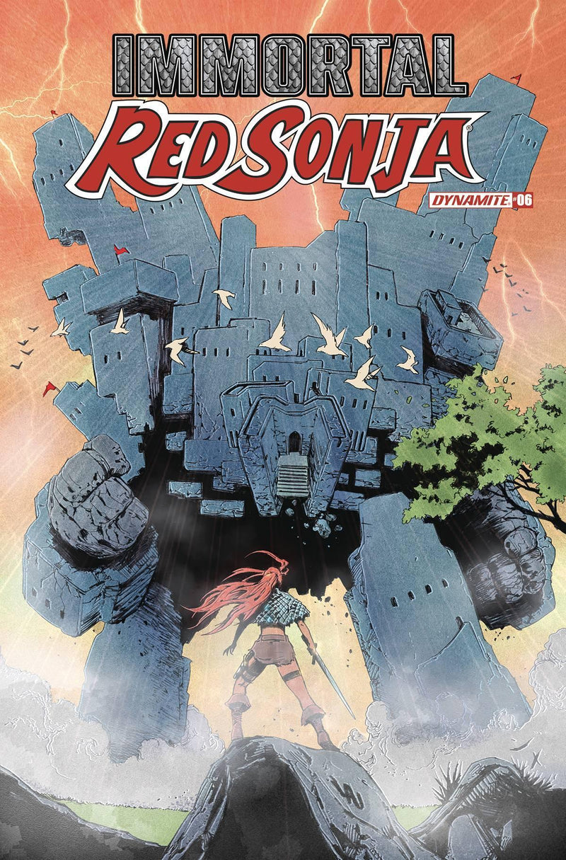 IMMORTAL RED SONJA #6 CVR D LAU