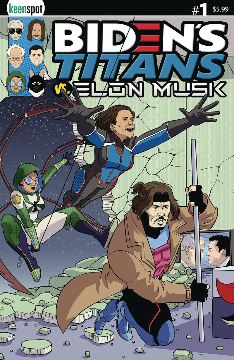 BIDENS TITANS VS ELON MUSK #1 CVR A REMULAC DEPP