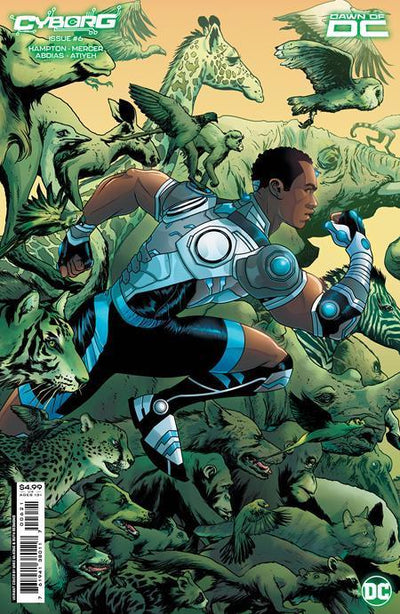 CYBORG VOL 3 (2023) #6 CVR B MIKE MCKONE CARD STOCK VAR