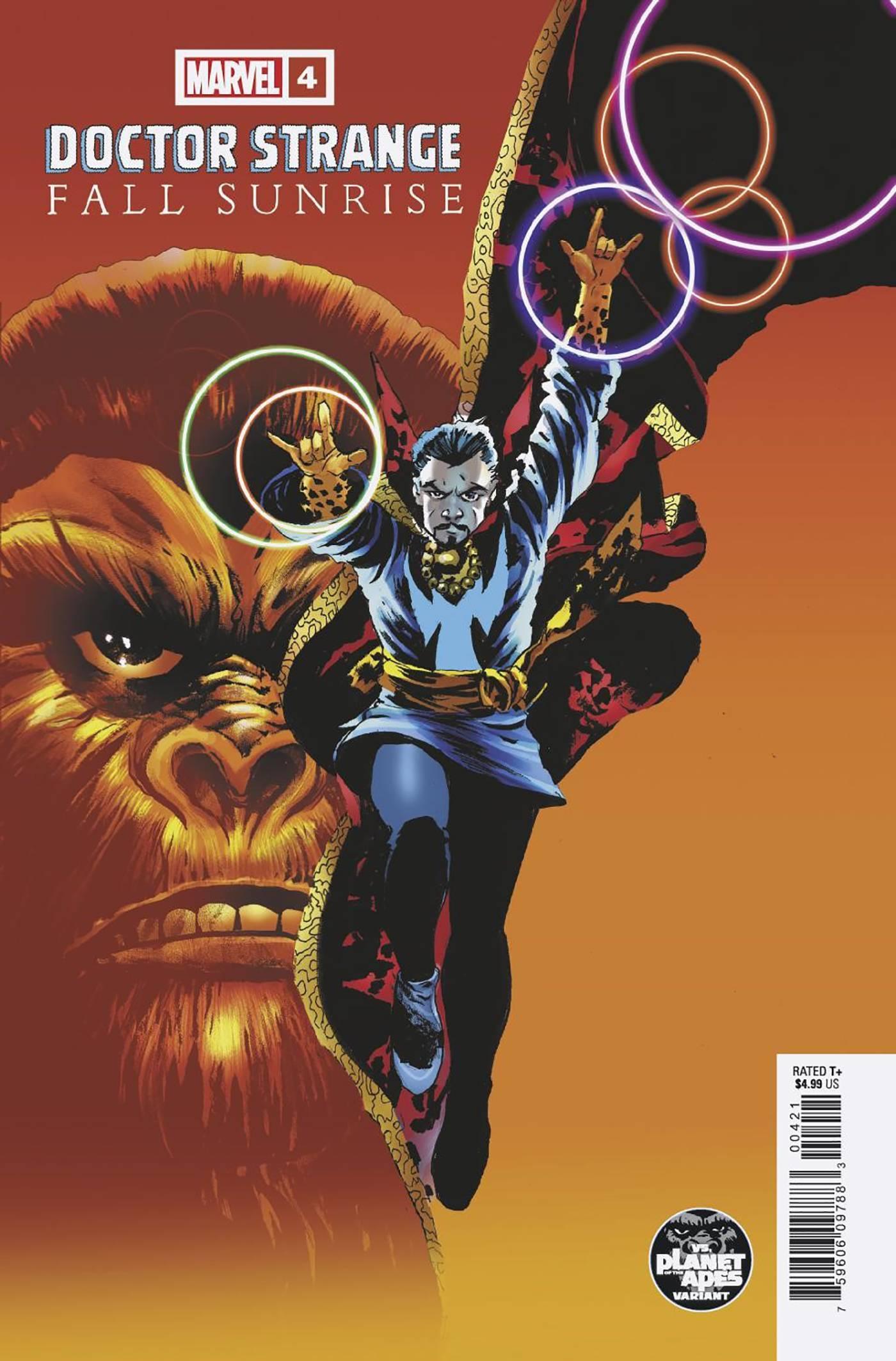 DOCTOR STRANGE FALL SUNRISE #4 PLANET OF APES VAR - Kings Comics
