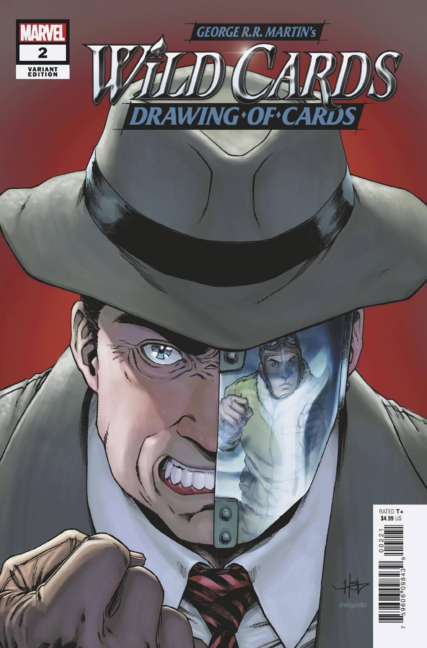 WILD CARDS DRAWING OF CARDS #2 CREEES LEE VAR - Kings Comics