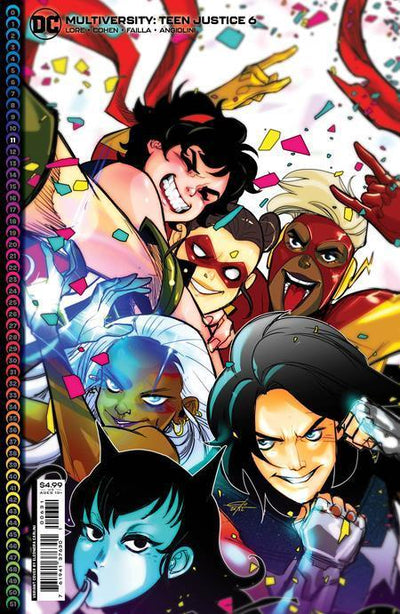 MULTIVERSITY TEEN JUSTICE #6 CVR C ELEONORA CARLINI CARD STOCK VAR