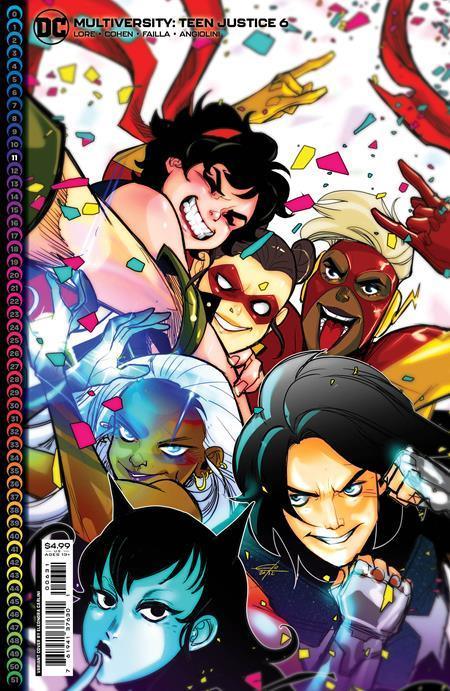 MULTIVERSITY TEEN JUSTICE #6 CVR C ELEONORA CARLINI CARD STOCK VAR