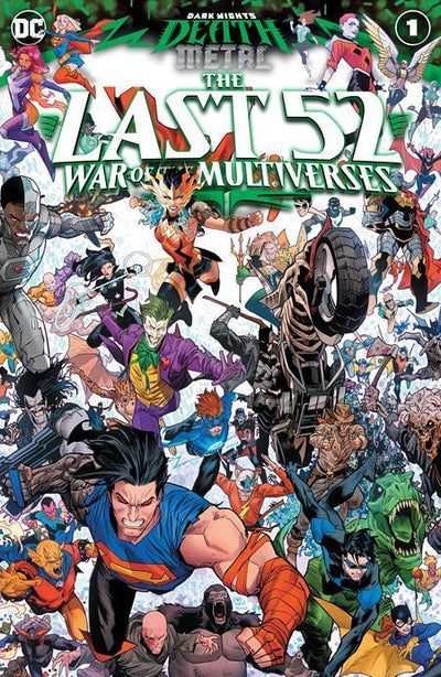 DARK NIGHTS DEATH METAL THE LAST 52 WAR OF THE MULTIVERSES (2020) #1 (ONE SHOT) CVR A DAN MORA