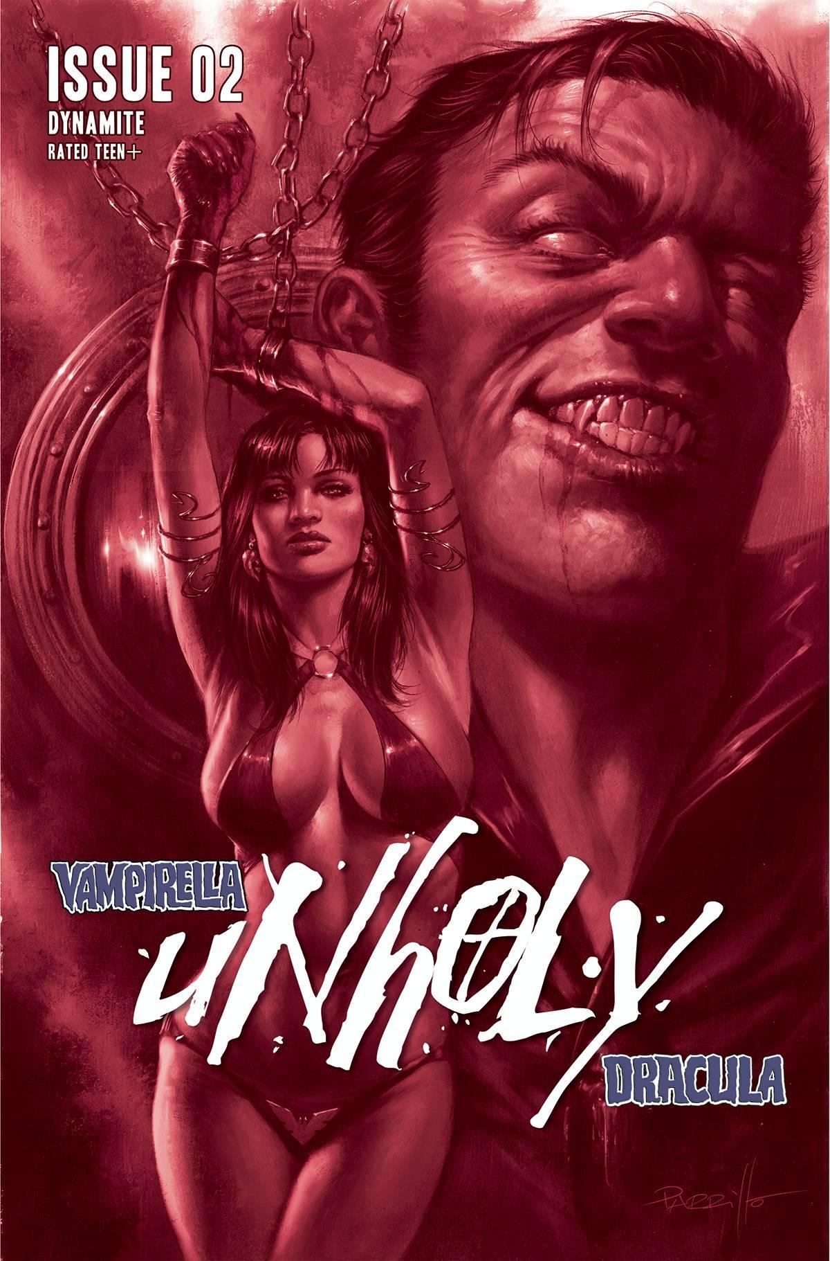 VAMPIRELLA DRACULA UNHOLY #2 CVR F 10 COPY INCV PARRILLO TINT - Kings Comics