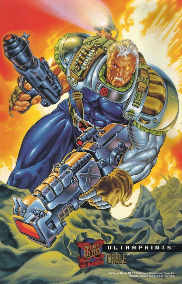 MARVEL ULTRAPRINT (1994) OVERSIZED LOT OF EIGHT