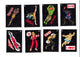 1993 TOPPS STREET FIGHTER II STICKER CARD SET
