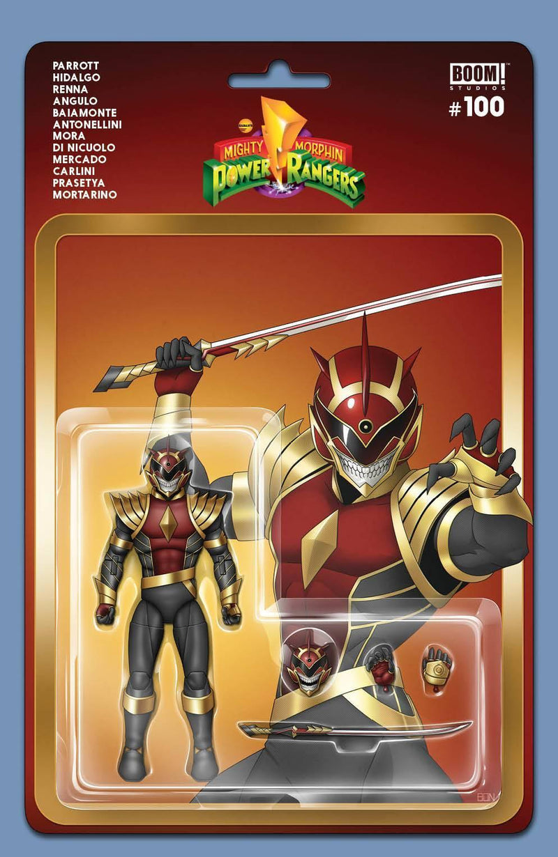 MIGHTY MORPHIN POWER RANGERS (2022) #100 CVR F 10 COPY INCV