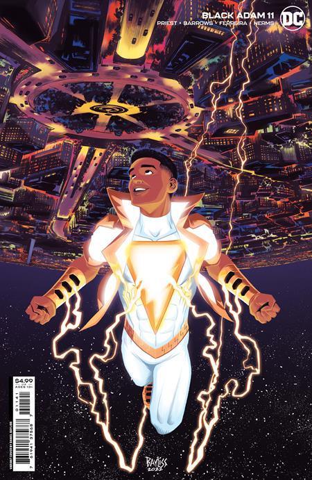 BLACK ADAM #11 CVR C DANIEL BAYLISS CARD STOCK VAR