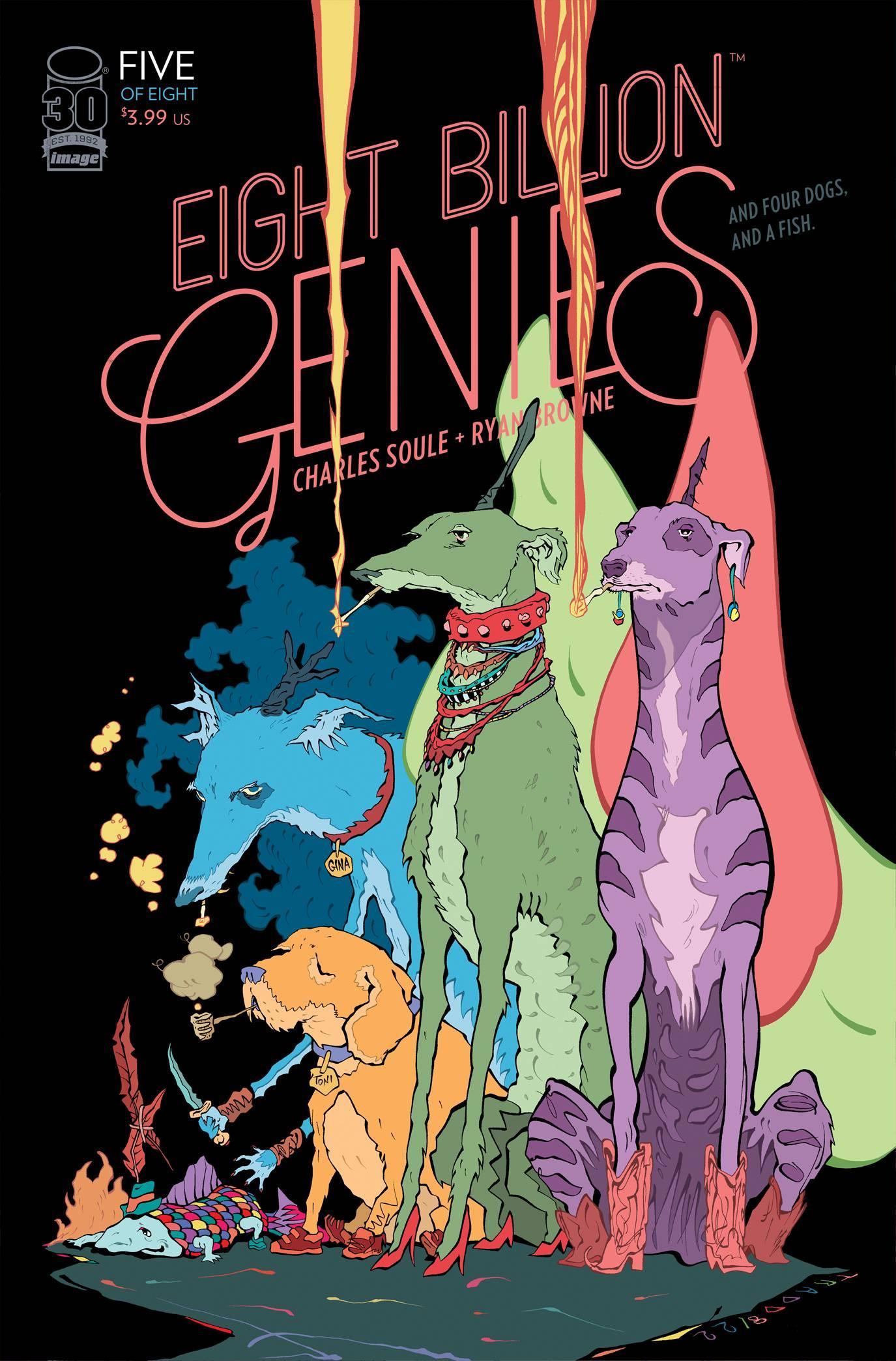EIGHT BILLION GENIES #5 CVR B MOORE - Kings Comics