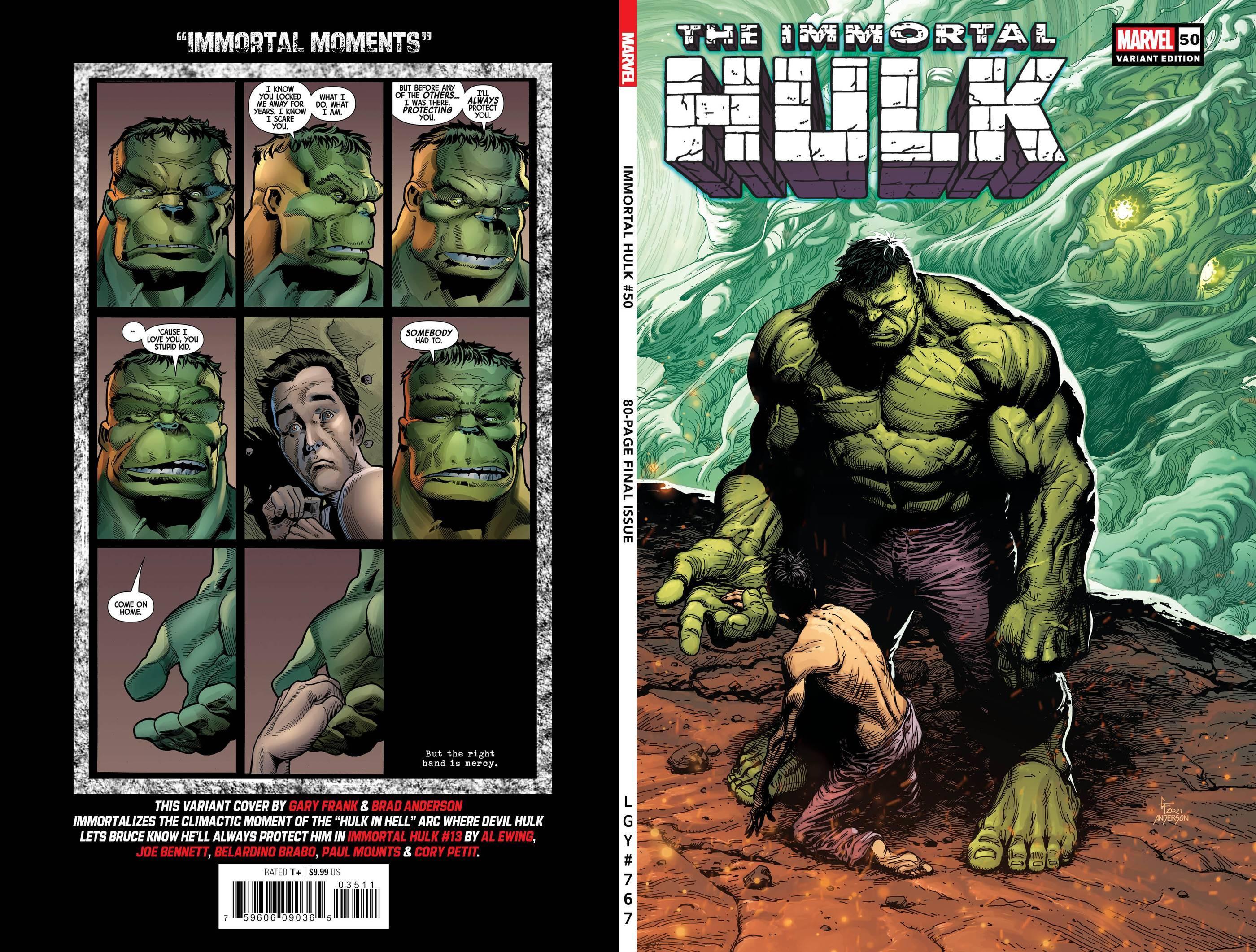 IMMORTAL HULK #50 FRANK VAR - Kings Comics