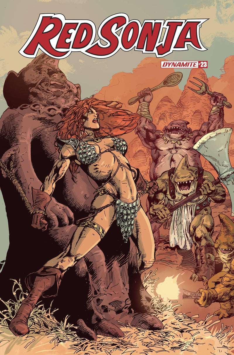 RED SONJA VOL 8 #23 CASTRO FOC BONUS VAR