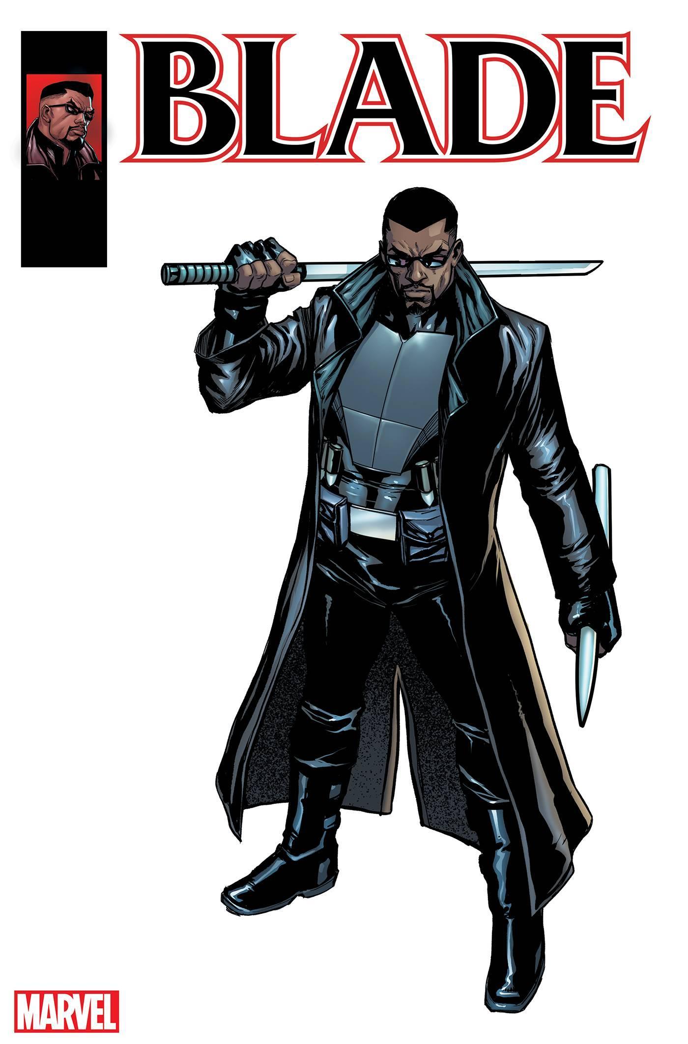 BLADE VOL 4 (2023) #1 STEFANO CASELLI MARVEL ICON VAR - Kings Comics
