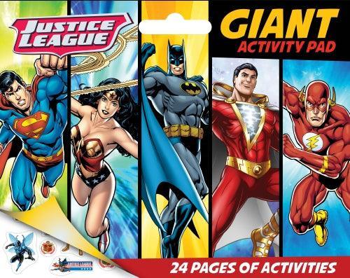 JUSTICE LEAGUE GIANT ACTIVITY PAD - Kings Comics