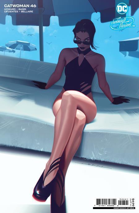 CATWOMAN (2018) #46 CVR C JEFF DEKAL SWIMSUIT CARD STOCK VAR