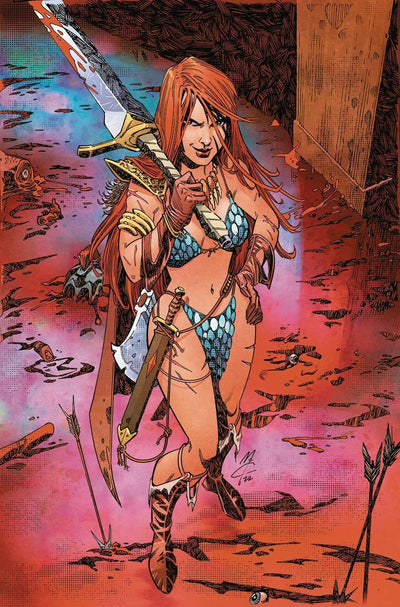 IMMORTAL RED SONJA #3 CVR S 11 COPY FOC INCV BOYS HOMAGE MCC