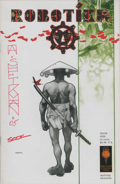 ROBOTIKA #1 - DOUBLE SIGNED BY ALEX SHEIKMAN & RYAN SOOK