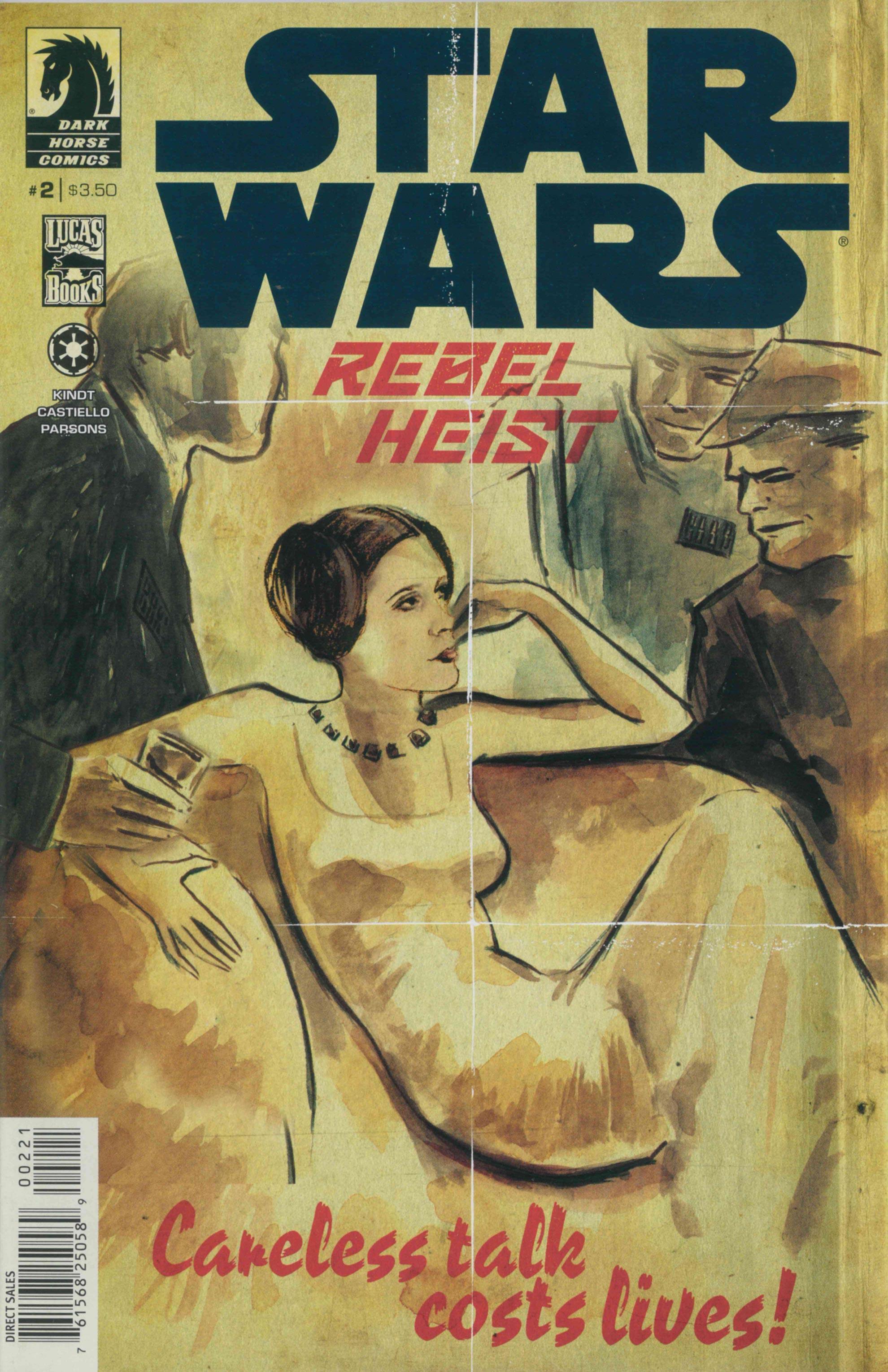 STAR WARS REBEL HEIST (2014) #2 CVR B KINDT - Kings Comics