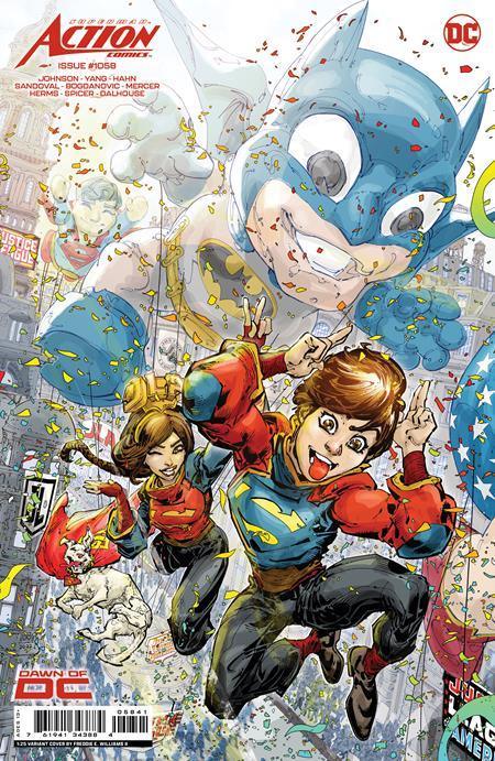 ACTION COMICS VOL 2 (2011) #1058 CVR E INC 1:25 FREDDIE E WILLIAMS II CARD STOCK VAR