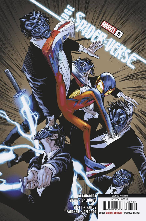EDGE OF SPIDER-VERSE VOL 3 (2023) #3 2ND PTG HUMBERTO RAMOS VAR