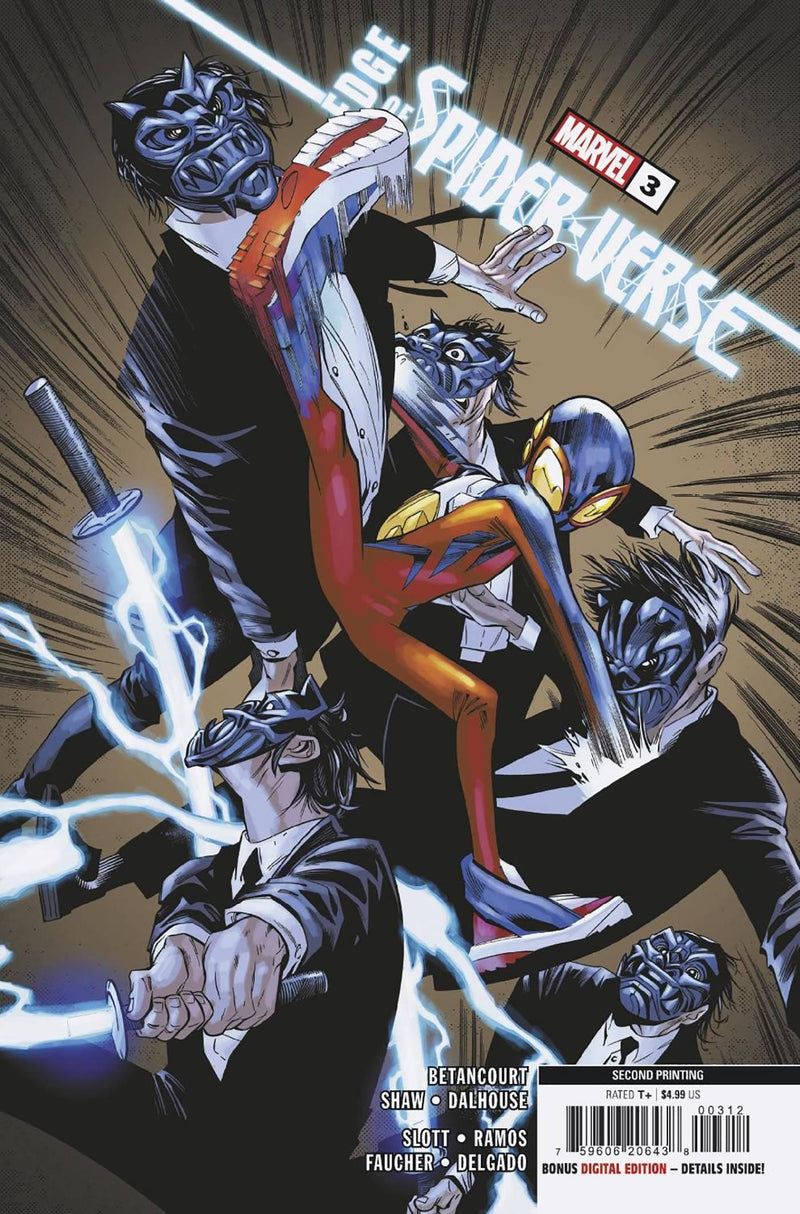 EDGE OF SPIDER-VERSE VOL 3 (2023) #3 2ND PTG HUMBERTO RAMOS VAR