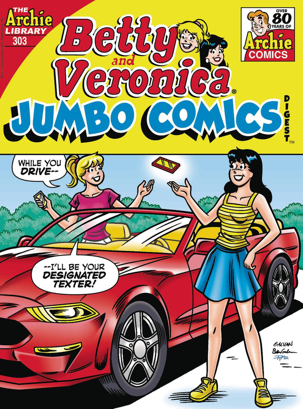 BETTY & VERONICA DOUBLE DIGEST (1987) #303