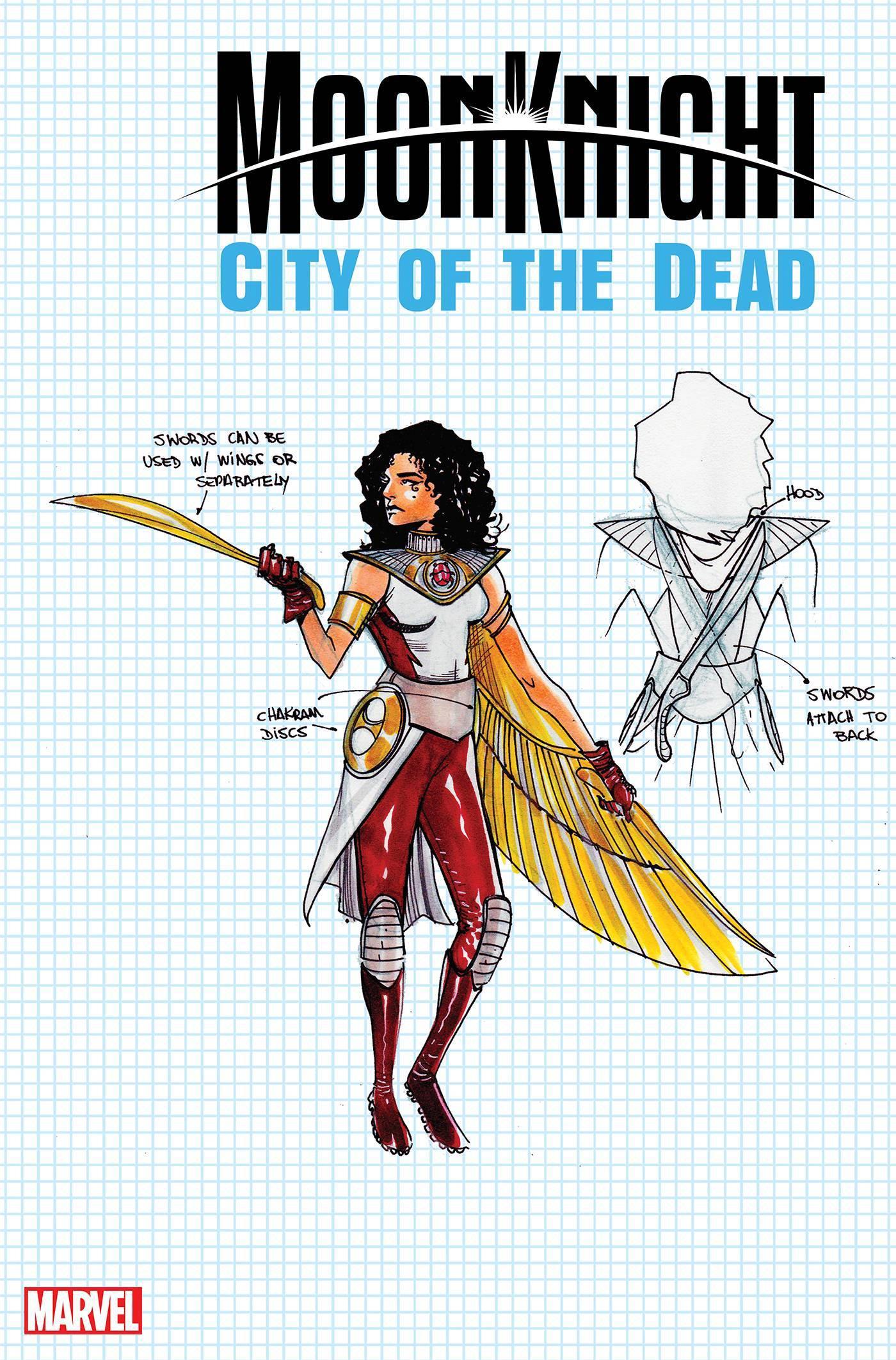 MOON KNIGHT CITY OF THE DEAD (2023) #2 10 COPY INCV DESIGN VAR - Kings Comics