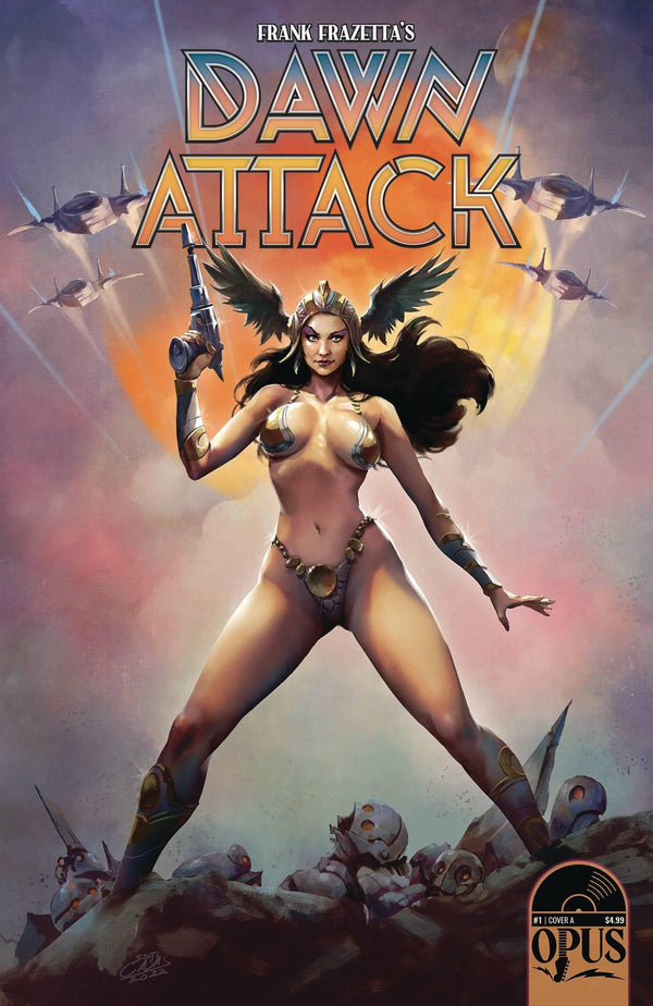 FRANK FRAZETTAS DAWN ATTACK #1 CVR A CASAS