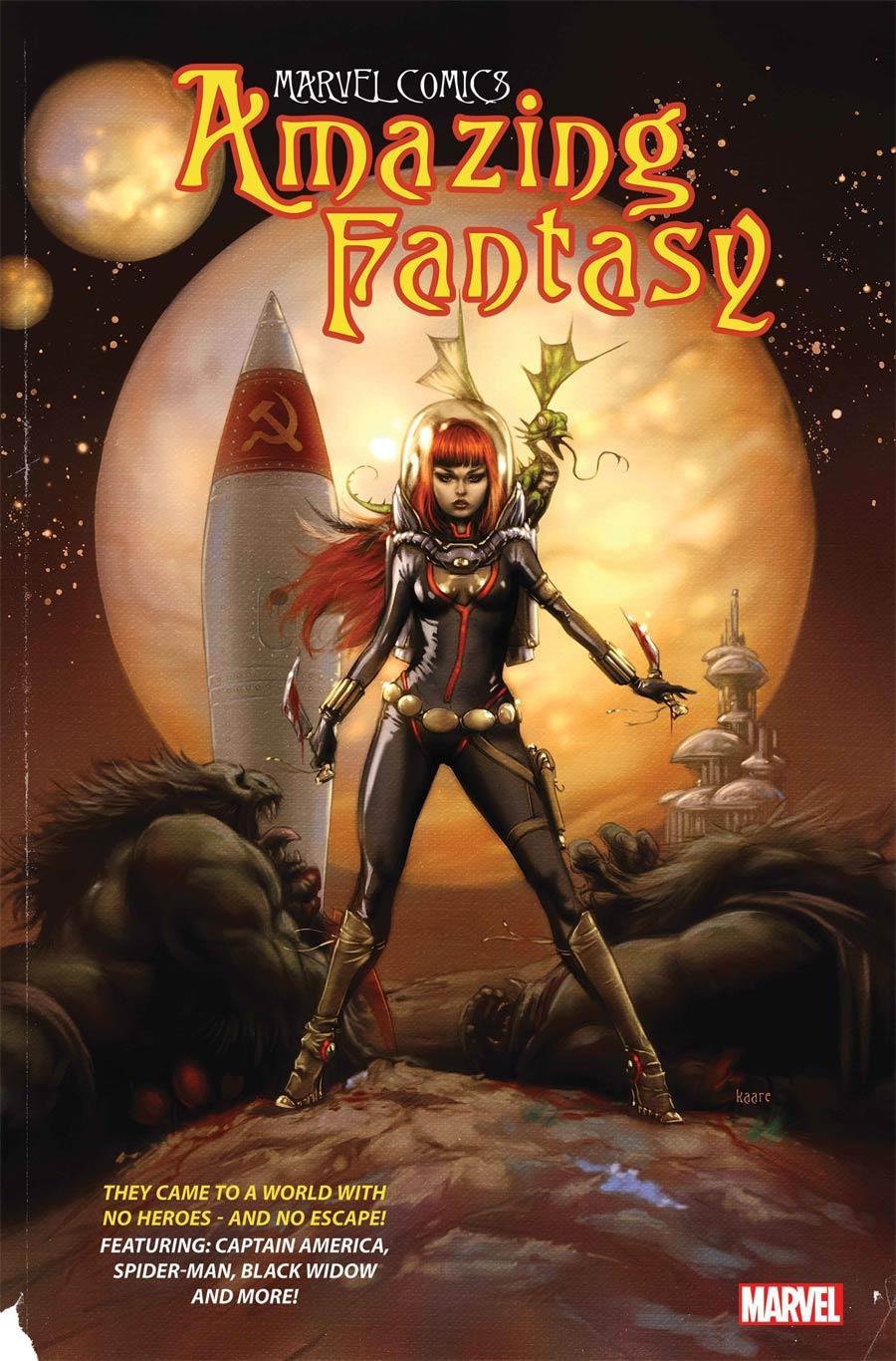 AMAZING FANTASY VOL 3 #3 KAARE ANDREWS FOLDED PROMO POSTER - Kings Comics