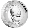 SIMPSONS - HOMER 2021 2oz SILVER PROOF HIGH RELIEF COIN