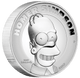 SIMPSONS - HOMER 2021 2oz SILVER PROOF HIGH RELIEF COIN