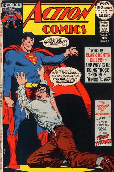 ACTION COMICS (1938) #409 (VG/FN) - Kings Comics