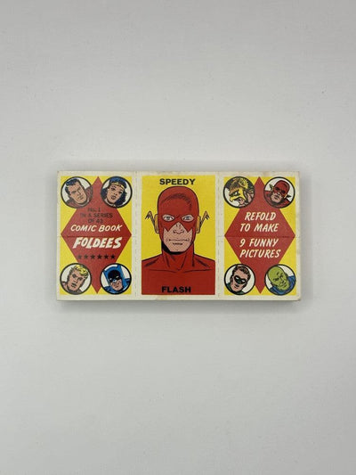 1966 SCANLENS COMIC BOOK FOLDEES 43 CARD SET (NM)