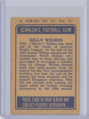1964 SCANLENS RUGBY LEAGUE BILL WILSON 31/33