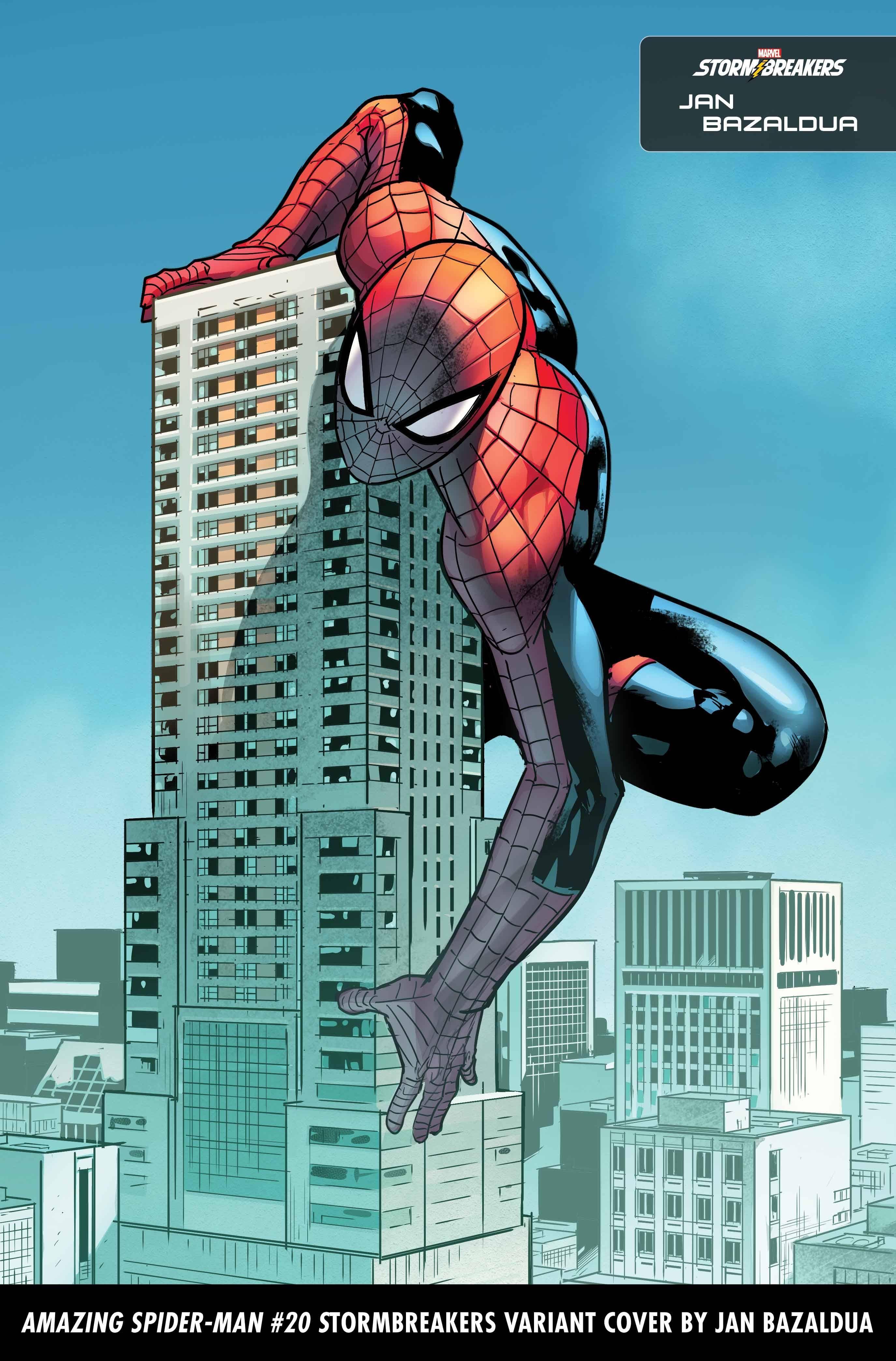 AMAZING SPIDER-MAN VOL 6 (2022) #20 BAZALDUA STORMBREAKERS VAR - Kings Comics