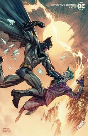 DETECTIVE COMICS VOL 2 #1027 CVR K MARC SILVESTRI BATMAN JOKER VAR