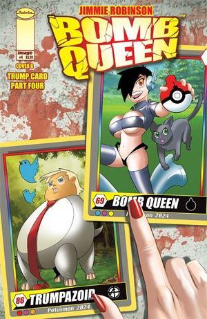 BOMB QUEEN TRUMP CARD #4 CVR B ROBINSON