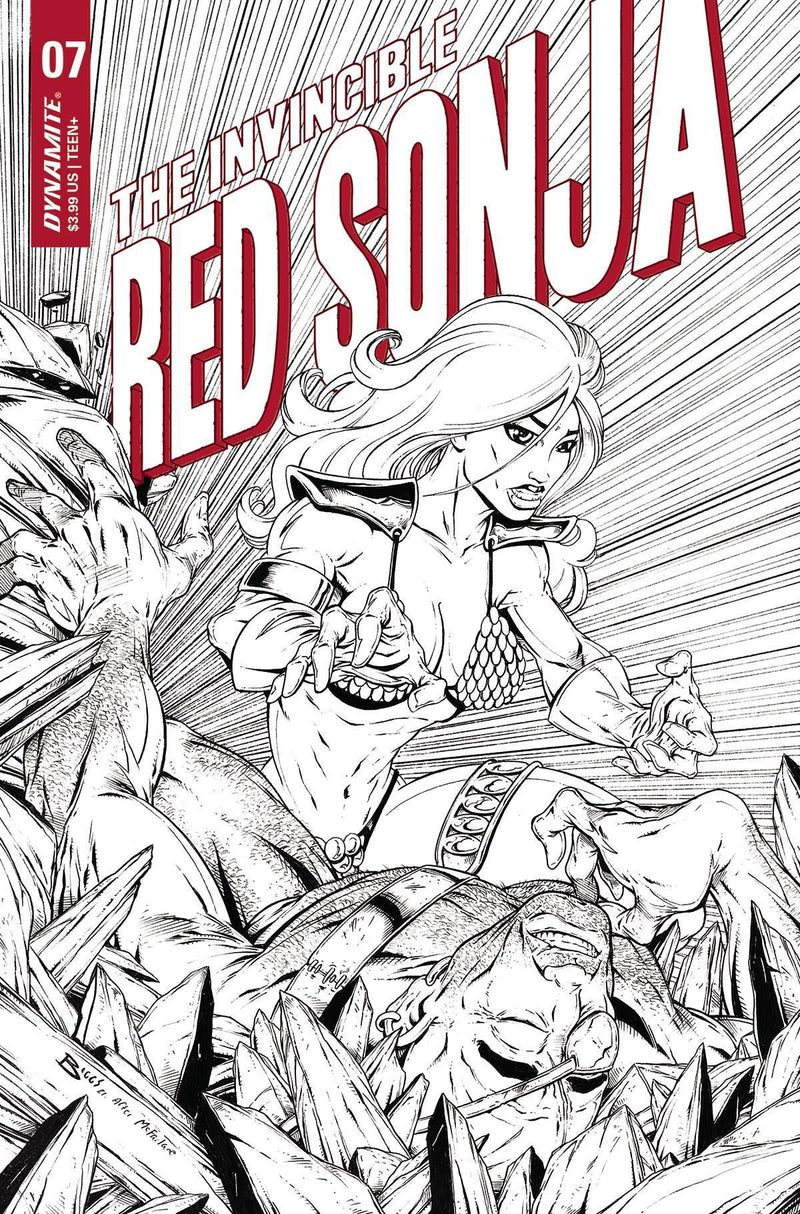 INVINCIBLE RED SONJA #7 CVR Q 11 COPY FOC INCV MCFARLANE HOM