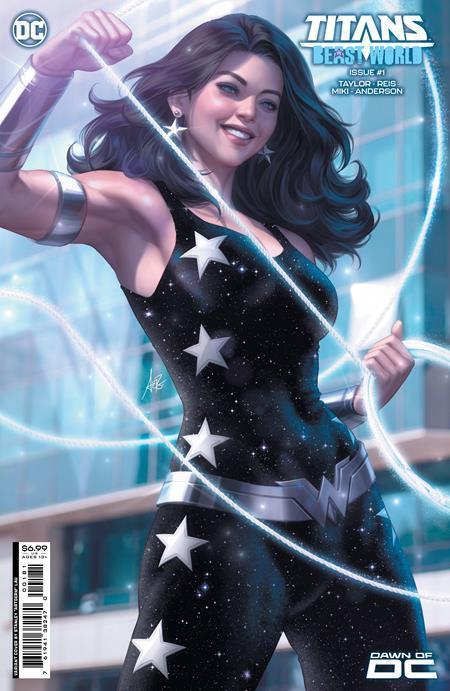 TITANS BEAST WORLD (2023) #1 CVR D STANLEY ARTGERM LAU CARD STOCK VAR