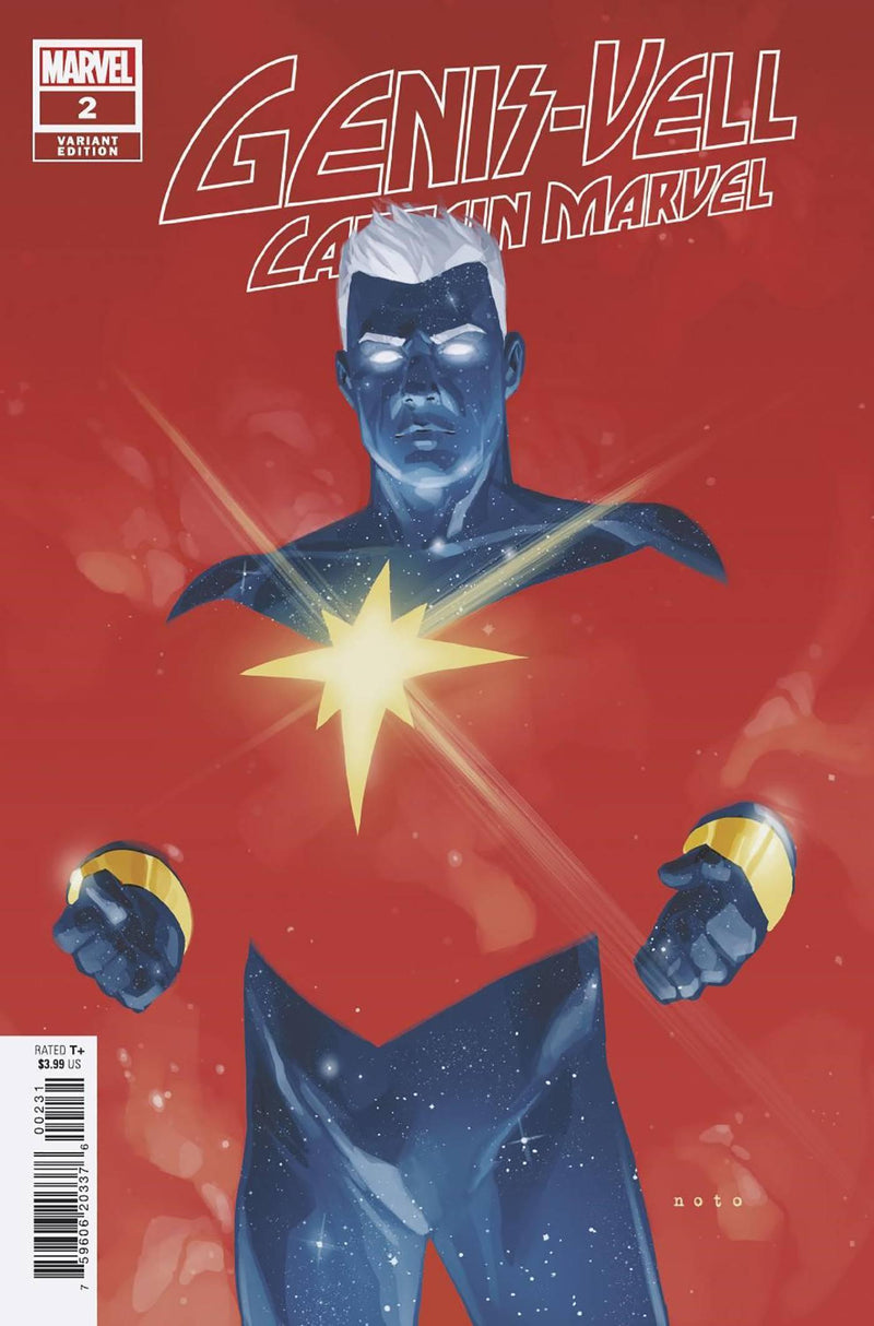 GENIS-VELL CAPTAIN MARVEL #2 NOTO VAR