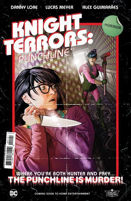 KNIGHT TERRORS PUNCHLINE (2023) #1 CVR E INC 1:25 TONY SHASTEEN CARD STOCK VAR