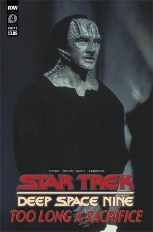 STAR TREK DS9 TOO LONG A SACRIFICE #4 CVR B PHOTO